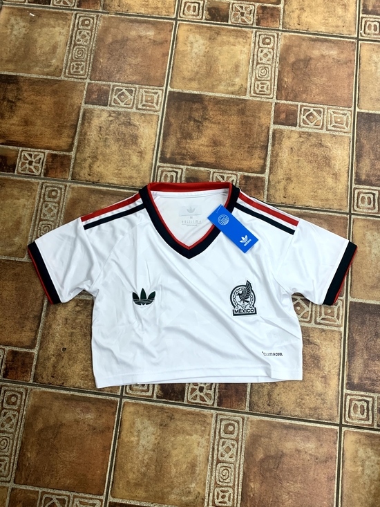 adidas Originals Other - adidas Originals Mexico 2026 World Cup Women's Cropped Jersey Size M